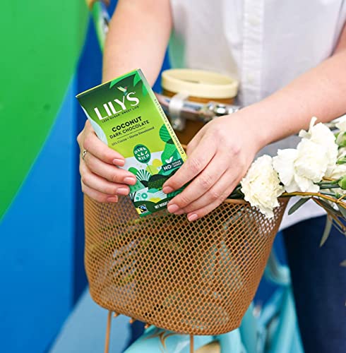 LILY'S Almond Dark Chocolate | 3 ounce, 4-Pack