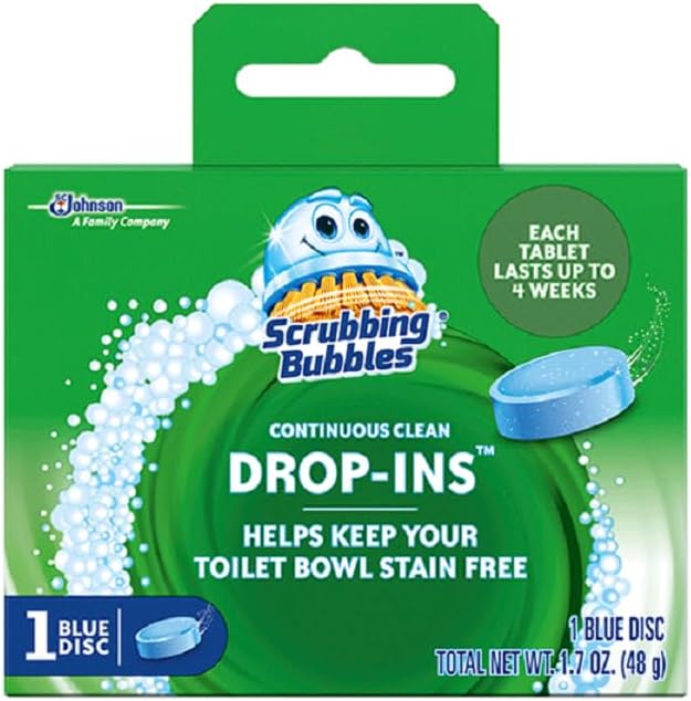 Vanish Scrubbing Bubbles Drop-Ins, 1.7 Oz, Pack of 12