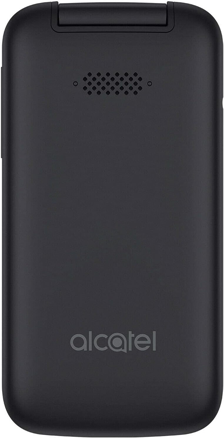 Alcatel GO FLIP 3 Black 4GB 4052W (GSM Unlocked) Flip Phone - For Senior Easy Use (Renewed)