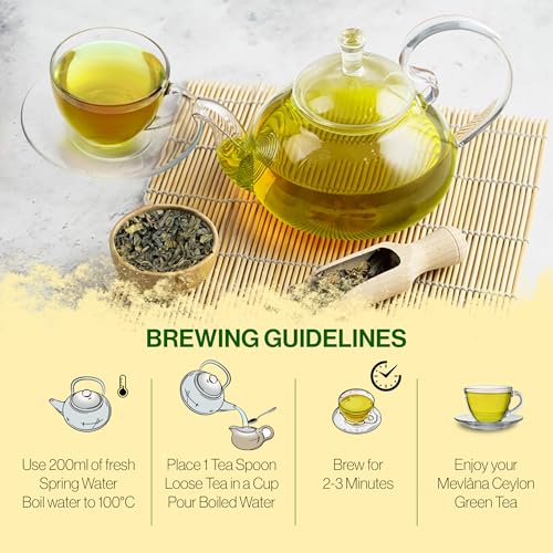 Mevlâna - Ceylon Green Tea Loose Leaf | 300 gr |150 Cups