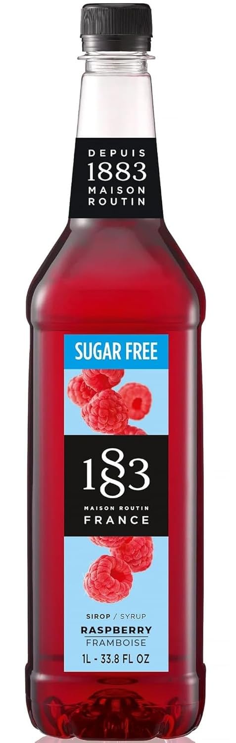 1883 Maple Syrup for Drinks, Made in France, 1 Liter Glass Bottle