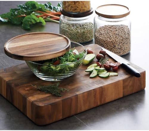 Ironwood Gourmet End Grain Union Stock Yard Professional Chopping Butcher Block, Brown