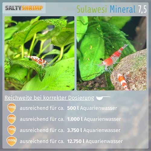 Sulawesi 7,5 Minerals and Trace Elements Cardinal Shrimp Tank (110g)