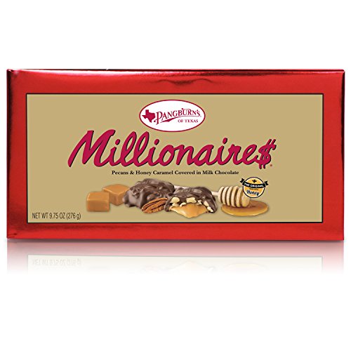 Pangburn's Millionaires Candy Box 9.75 Ounce Pangburn's Millionaires Candy Box 9.75 Ounce, Buttery Pecans, Creamy Caramel, Honey