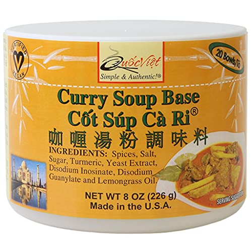 Quoc Viet Foods Cot Bun Bo Hue Style Beef Flavored Soup Base, 10 oz.