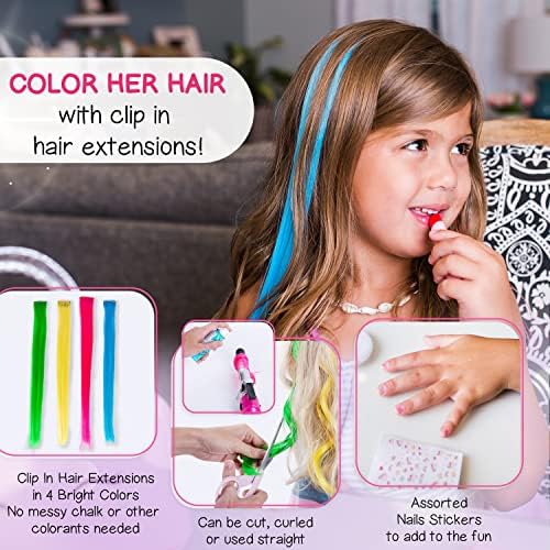 Kids Real Makeup Kit with Unicorn Purse Non Toxic Washable Make Up Set
