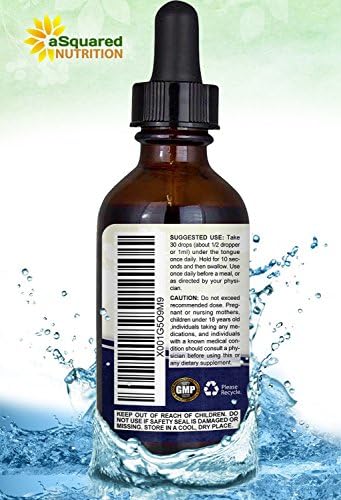 aSquared Nutrition Vitamin B12 Sublingual Liquid Drops - 5000 MCG Supplement with Methylcobalamin (Methyl B-12) - Max Absorption B 12 to Increase
