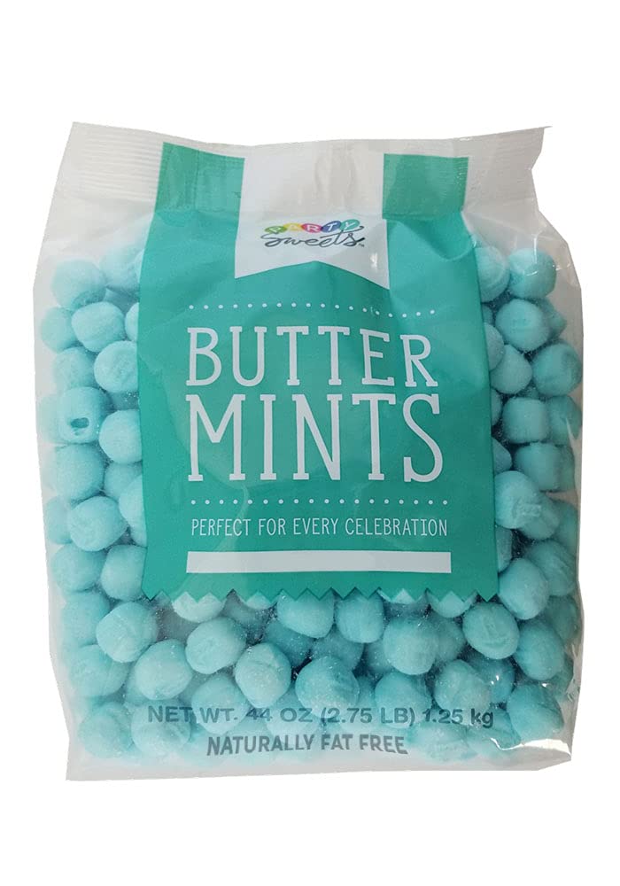 Party Sweets White Buttermints, 14 Ounce, Appx. 100 pieces from Hospitality Mints