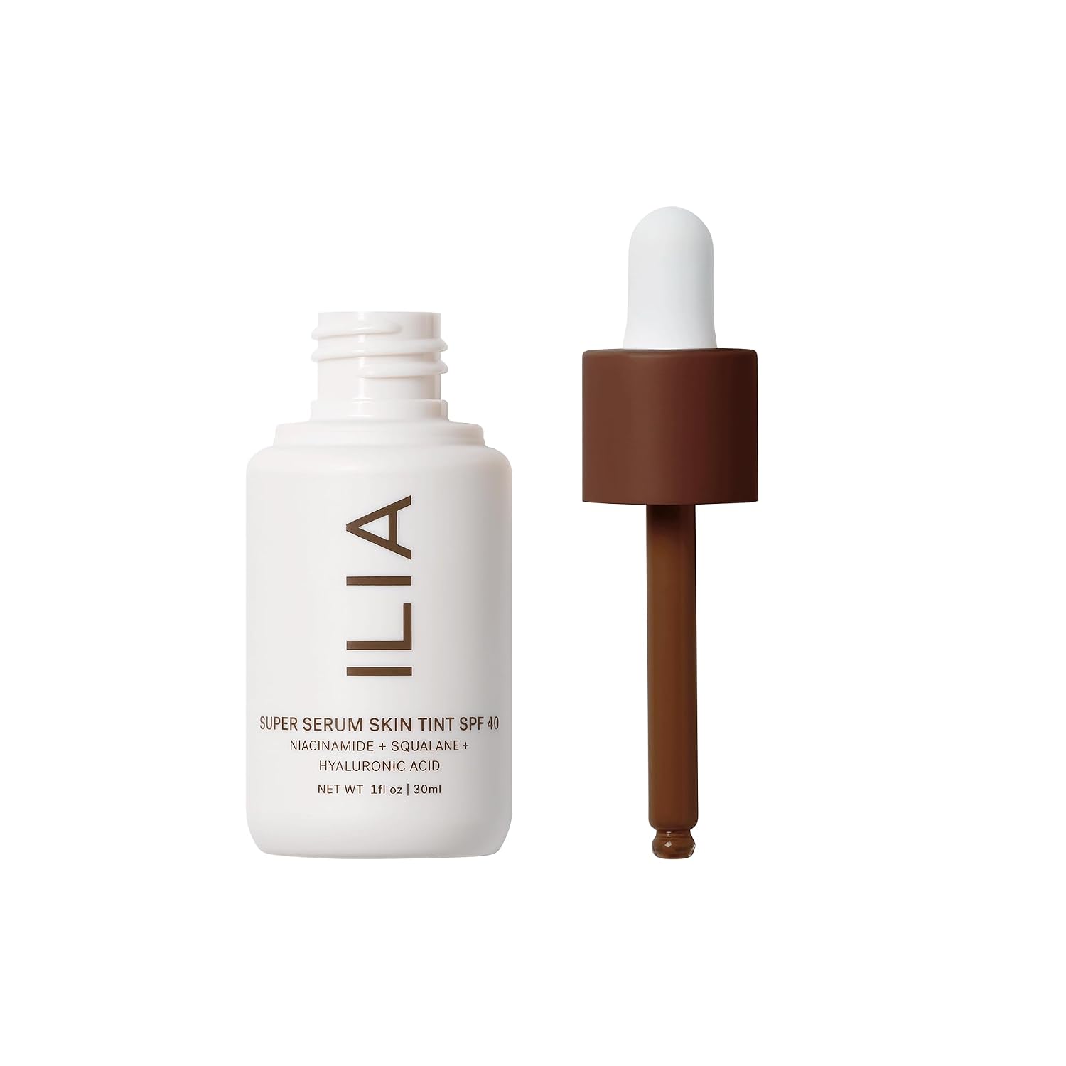 ILIA - Super Serum Skin Tint SPF 40 (Diaz ST7, 1 fl oz | 30 ml)