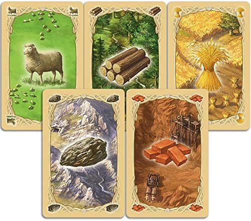 Struggle for CATAN Card Game - Fast-Paced Kingdom Building! Strategy Game, Family Game for Kids & Adults, Ages 8+, 2-4 Players, 30-60 Minute Playtime