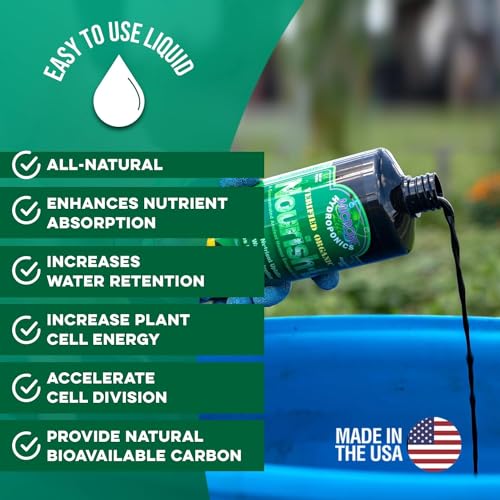 Microbe Life Hydroponics Premium Photosynthesis Plus to Grow Fruits, Vegetables, and Herbs, The Best Professional Big Bud Grow, Use with Any Feeding Systems Including Hydroponics or Soil, 16 Ounces