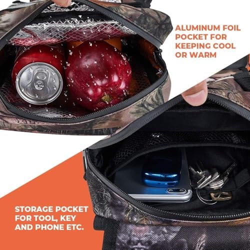 KEMIMOTO ATV Tank Bag, Water-resistant Warm Cooler Motorcycle Saddle Bag