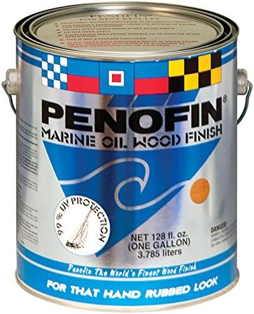 Penofin F3emaga Marine Oil Transparent Oil-based Wood Finish, 1 Gallon