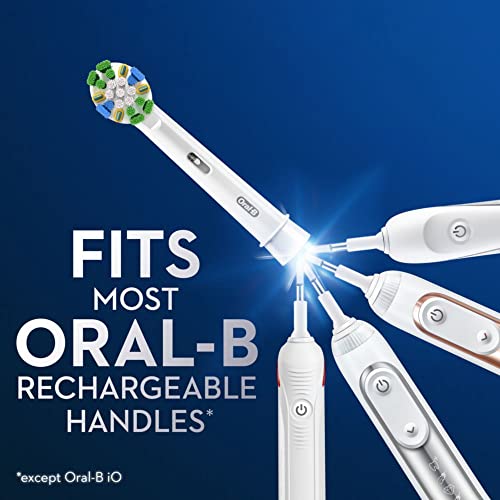 Oral-B FlossAction Electric Toothbrush Replacement Brush Heads Refill, 3ct