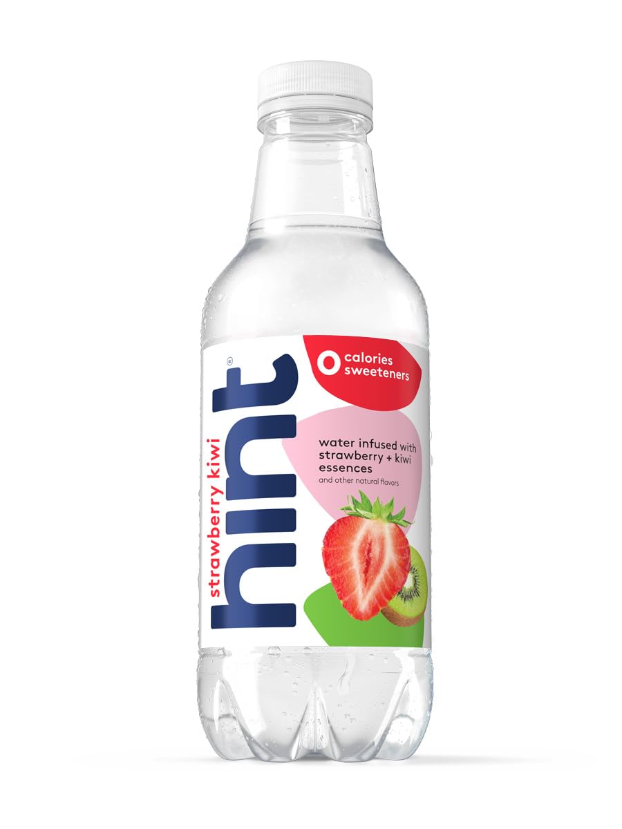 Hint Flavored Water Zero Sugar 0 Calories - Crisp Apple 16 FL oz, 12 pack | Crisp, refreshing water, fruit flavors. 0 calories, 0 sugar, 0 sweeteners. Hydration for wellness. Gluten-free, Kosher, Vegan