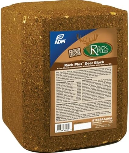 ADM Animal Nutrition 81732AAA6A Deer/Elk Block, 25 lb.