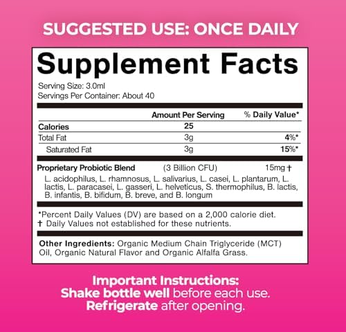 Premium Liquid Multivitamin for Women | Sugar Free Women’s Multivitamin | 100+ Vitamins, Minerals & Herbs Promote Anti-Aging, Heart, Brain & Bone Health |98% Absorption Rate | Non-GMO | 32 Serv
