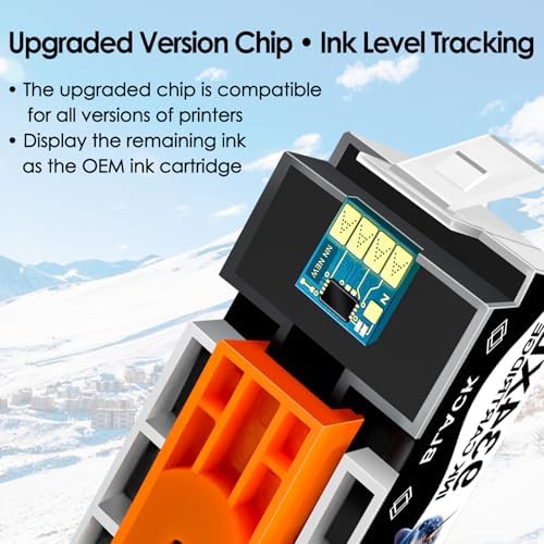 DOUBLE D 934 and 935 Ink Cartridges Compatible Replacement for HP 934XL 935XL High Yield for HP Officejet Pro 6830 6230 6835 6812 6815 6820 6220