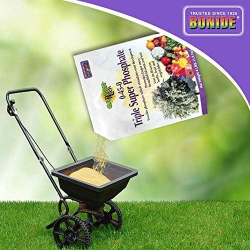 Bonide Garden Rich 0-45-0 Triple Super Phosphate, 4 lbs. Ready-to-Use Fertilizer for Indoors and Outdoors, Promotes Root Development