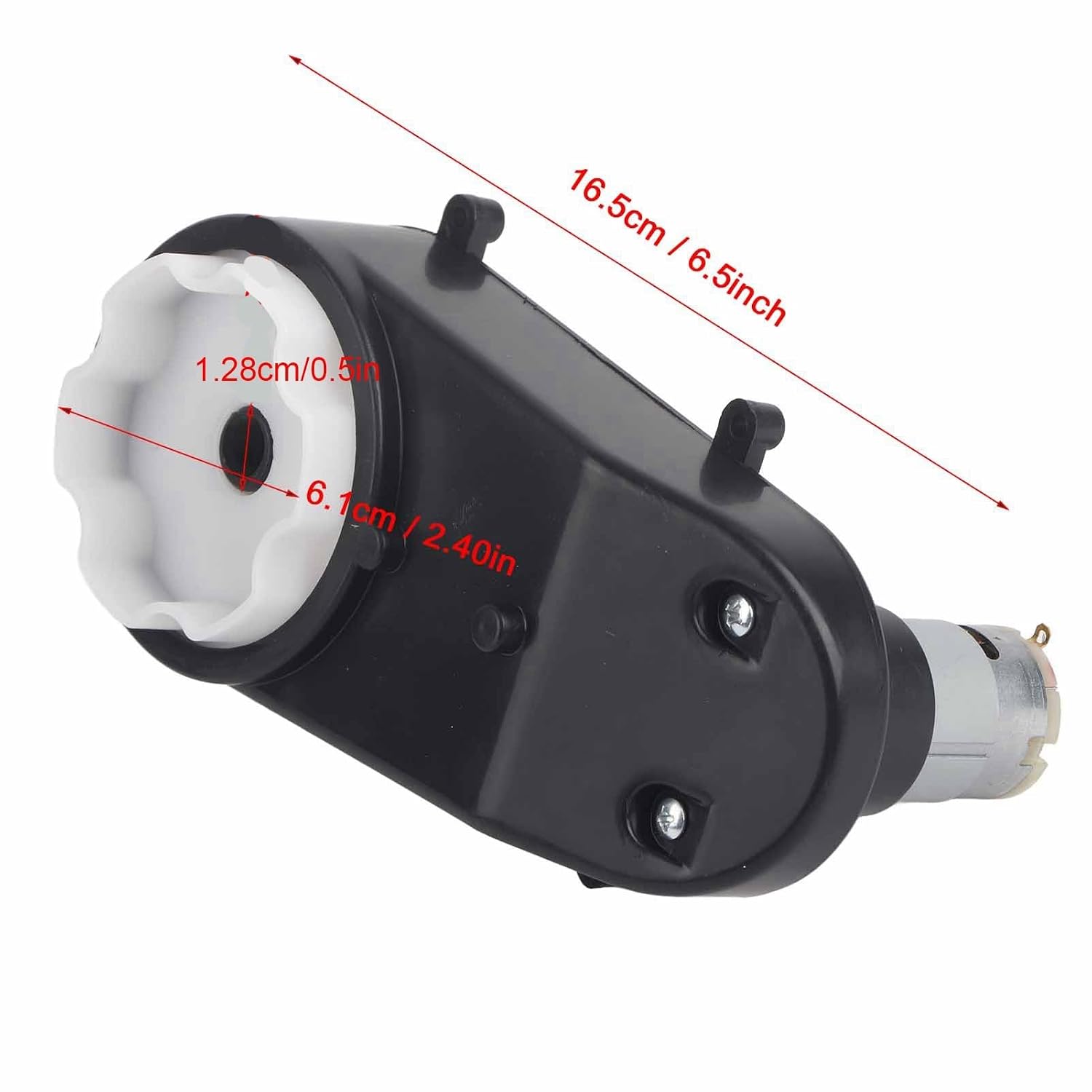 with 6V/12V Motor, RS390 Electric Motor 6V/12V 12000-20000RPM for Kids Electric Cars and Motorcycles High Speed RS390