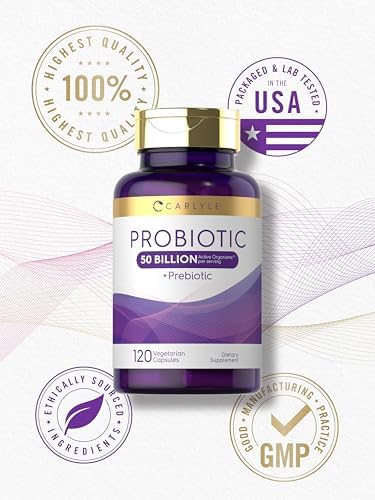 Carlyle Probiotics with Prebiotics | 120 Capsules