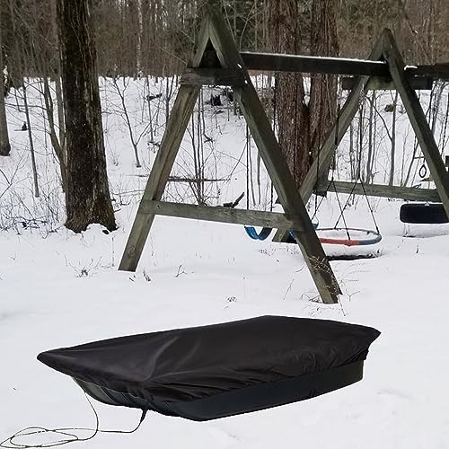 YardJoyliz Jet Sled Cover Waterproof Sled Travel Cover for Ice Fishing Shelter Travel