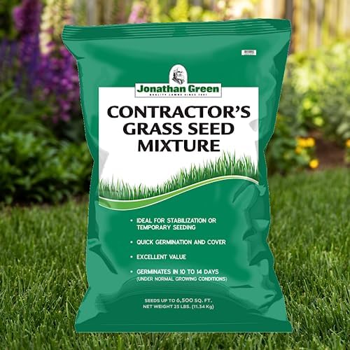Jonathan Green (11460) Contractor's Grass Seed - Cool Season Lawn Seed (50 lb)