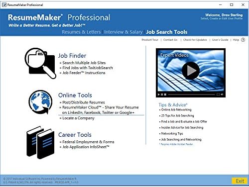 ResumeMaker Professional Deluxe 20 - Software to Create Professional Resumes Includes Sample Resumes Written by Certified Resume Writers