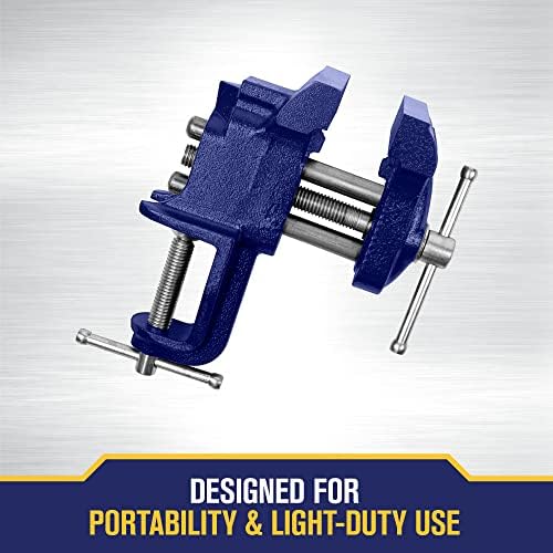 IRWIN Tools Clamp-On Vise, 3", 226303