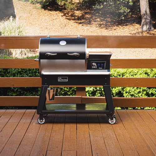 recteq Patio Legend 600 Pellet Smoker Grill with WiFi & App Connectivity, Outdoor Smokers Grills, Wood Pellet Grill, Temp Range 180° to 700+°