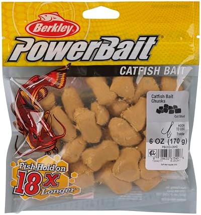Berkley PowerBait Catfish Bait Chunks Fishing Dough Bait