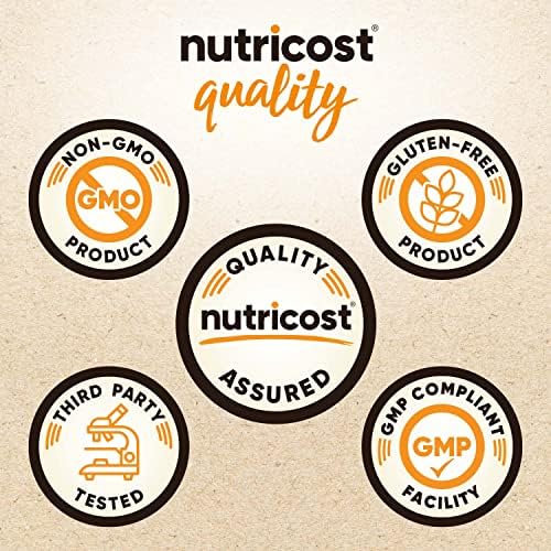 Nutricost Organic Spirulina Powder (1LB) 454 Grams, Pure, Vegan | Certified Organic Spirulina