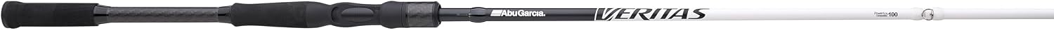 Abu Garcia Veritas Casting BFS Fishing Rod, Balanced and Lightweight Rod, Powerlux 100 Construction, Custom Ergonomic Reel Seat