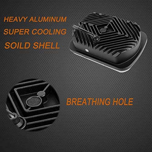 120W Rectangle 7x6 5x7 Inch Headlights 6052 6054 H5054 H6054 Headlight DRL Hi/Low Sealed Beam H4 Plug Compatible With GMC Ford Chevy Chevrolet Cargo