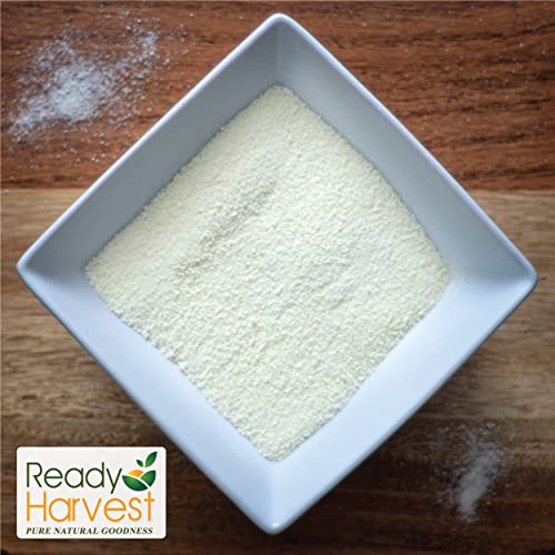 Ready Harvest Emergency Food - Non-Fat Milk Powder | Powdered Milk | Survival Food | #10 Can | 25-Year Shelf Life | 2 lbs | Cans Filled to the Top