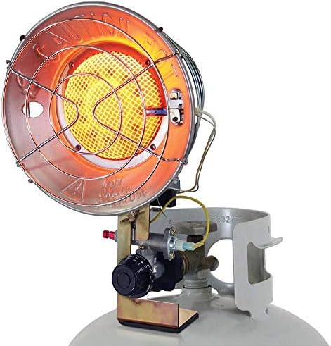 World Marketing of America TT-15CSA Propane(LP) Tank Top Heater with Tip-over Shut-off