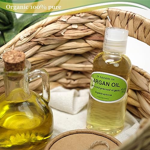 Dr Adorable - 4 oz - Argan Marrakesh Oil - 100% Pure Natural Organic Cold Pressed