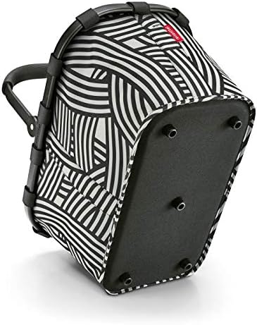 Reisenthel carrybag Luggage- Carry-On Luggage Black-and-White, Black-and-white, One Size, modern