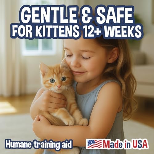 Bodhi 3-in-1 Cat & Kitten Training Aid - Cat Deterrent Spray for Indoor and Outdoor Use - Repellent to Establish Boundaries, Keep Cats Off Furniture