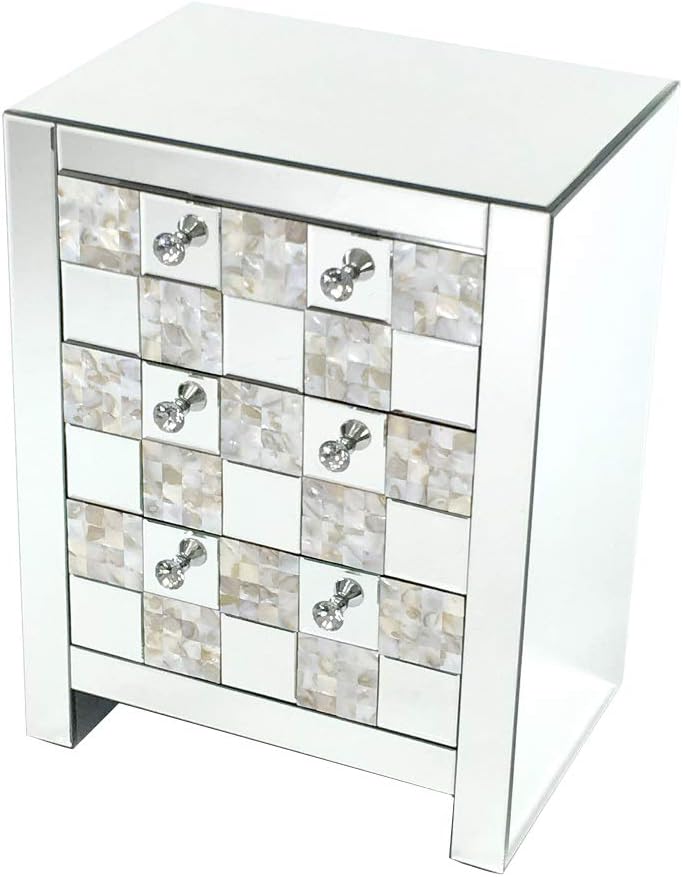 Wayborn Beveled Mirror Drawer & Chest
