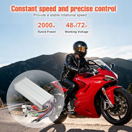 48V/72V 2000W Electric Bicycle Brushless Motor Speed Controller for E-Bike & Scooter | Brushless Motor Speed Controller 48-72V 2000W Scooter