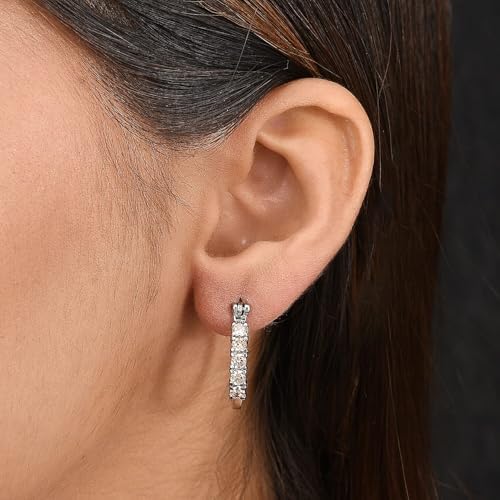 Champagne Cubic ZirconiaEarrings in Stainless Steel