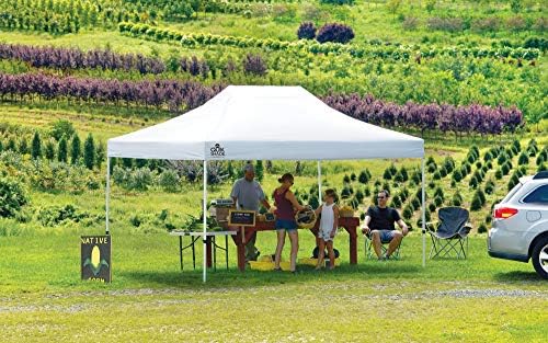 Quik Shade Commercial 10 x 10 ft. Straight Leg Canopy, White