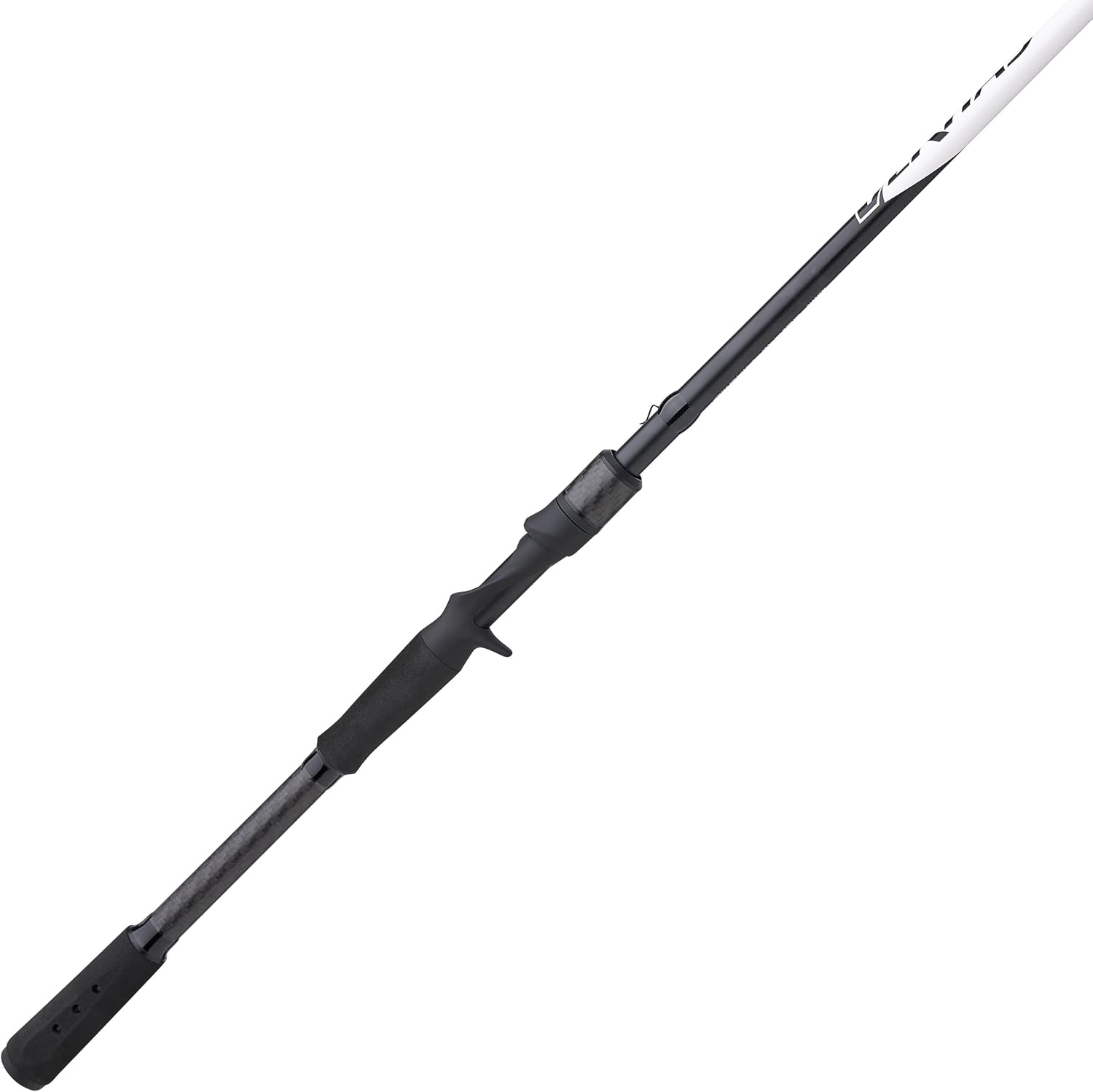 Abu Garcia Veritas Casting BFS Fishing Rod, Balanced and Lightweight Rod, Powerlux 100 Construction, Custom Ergonomic Reel Seat