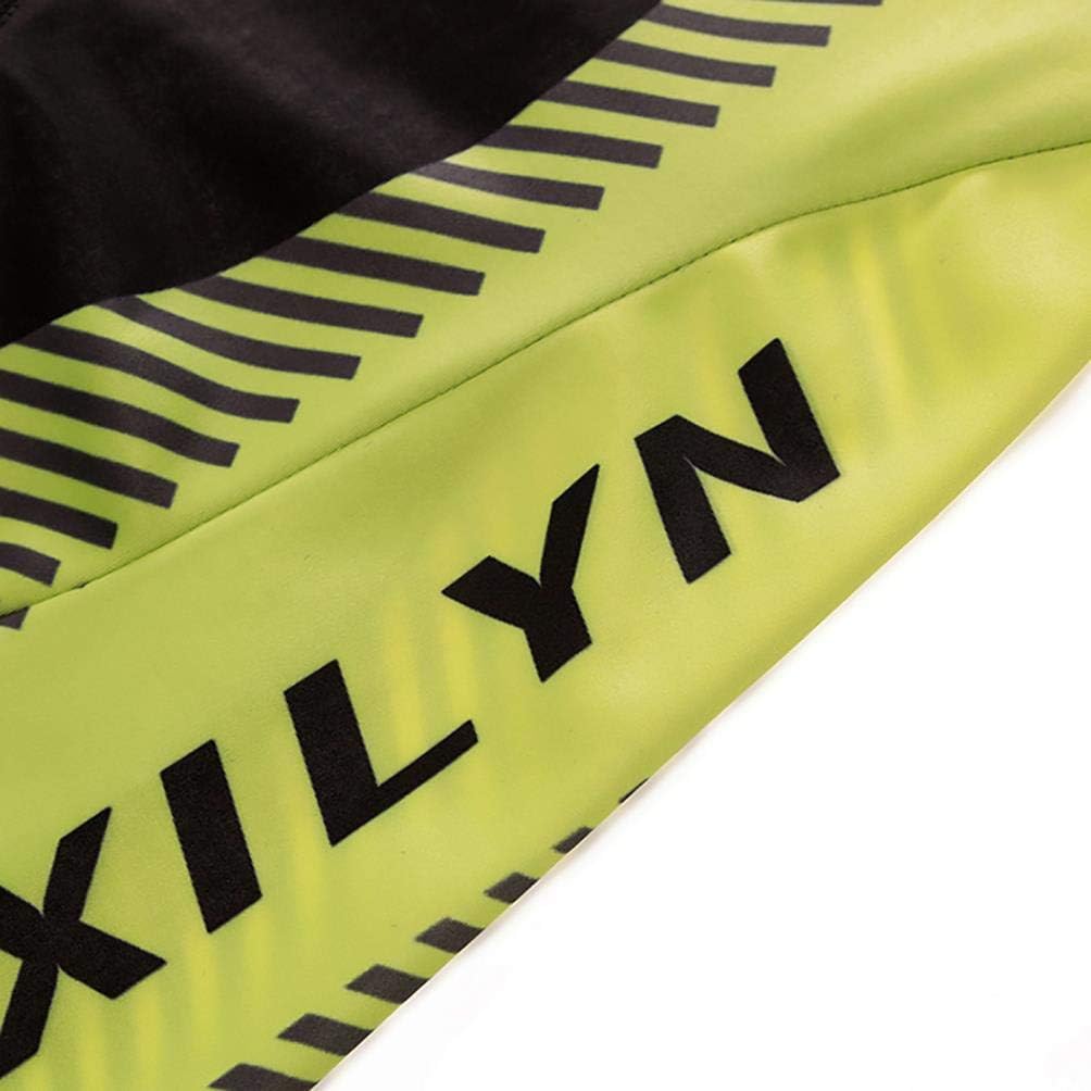 Men's Quick-Dry Cycling Jersey Set Road Bike Bicycle Shirt + Bib Shorts with 9D Gel Pad MTB Riding Clothing Kit