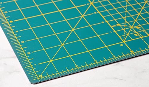 OLFA 18x24" Self-Healing Rotary Cutting Mat (RM-SG) - Double-Sided, Green | Self-healing, triple-layer, double-sided grid