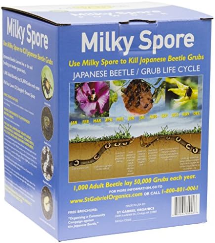 Milky Spore 80010-9 Japanese Beetle and Other Beetle Killer For Insects