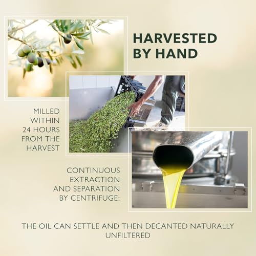 Frantoia Extra Virgin Olive Oil, 33.8 fl oz (1 Liter) – Award-Winning Sicilian EVOO Made from Biancolilla