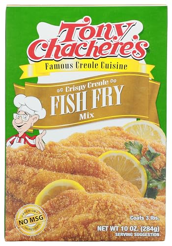 Tony Chachere's Crispy Fish Fry Mix 10 Oz.