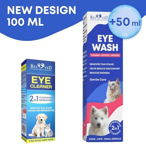 Dog Eye Drops & Eye Infection Treatment for Dogs and Cats – Soothe Infection & Allergy, Relieve Dry Eyes & Pink Eye